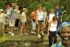 Hiking Antigua Rainforest Signal Hill Tour.